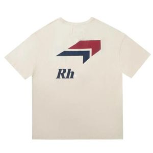 T-shirts pour hommes Designer Mens Logo Lettres Imprimer T-shirt à manches courtes High Street Retro Tide Loose Tee Tops Casual pour hommes An267m