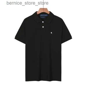 T-shirts pour hommes Designer Mens Polo Shirt Broderie War Horse Business Sports Casual Summer Coton Slim Fit Tops à manches courtes 1 Q240401