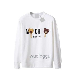 Moschino t Man Shirt Mode Dames T-shirt Zomer Nieuwe Hoge Kwaliteit lange mouw Merk Designer Tees Kleur de Beer Ronde Hals Heren Sweatshirt T-shirt 6KOC