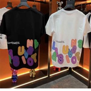 T-shirts voor herenontwerper Nieuwe T-shirt Koreaanse Koreaanse mode voor korte mouwen