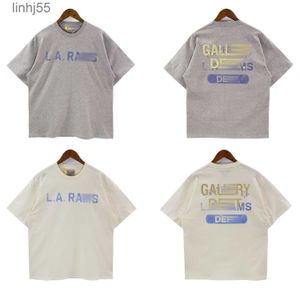 T-shirts pour hommes Designer de galeries T-shirts Chemises de luxe Mode Hommes Marque à manches courtes Hip Hop Streetwear Tops Vêtements Vêtements D-2 Xs-xliof0Z53Y