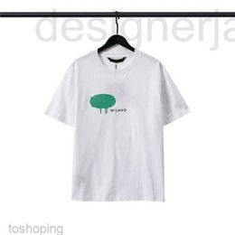 Herren T-Shirts Designer von Luxus T-Shirt Marke T-Shirt Kleidung Spray Brief Kurzarm Frühling Sommer Flut Männer Frauen T-Shirt 02 XCCU