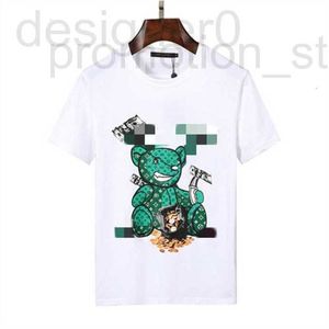 T-shirts masculins Designer populaire créateur de mode Paris T-shirts masculins Multi-couleur Casual Imprimé Panda Hip Hop Modèle de haute qualité NOUVELLE TAILLE M-XXXL IGDF