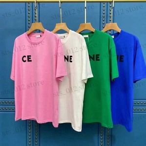 T-shirts pour hommes Designer Summer Celins Hommes T-shirt Casual Homme Femme Tees avec lettres Imprimer Manches courtes Top Vendre des vêtements de luxe pour hommes Hip Hop.S-5XL N6f5#T240326