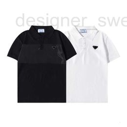 T-shirts pour hommes Designer Chemises d'été pour hommes Ops Lettre Imprimer Chemise Hommes Femmes Vêtements Manches Blanc Ees Polos Taille M-XXL Imprimé avec court 3PIP
