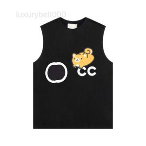 T-shirts pour hommes Designer Summer T-shirt sans manches Gilet Respirant Hommes Chemises Débardeur Rayé Dos Coton Gilets Taille Asiatique S-3XL MOMV