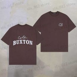 T-shirts masculins Designer T-shirt Cole Buxton Tshirts Letter Slogan Patch Designer T-shirt brodé haut à manches courtes T-shirt surdimensionné CB T-shirt pour hommes 4664