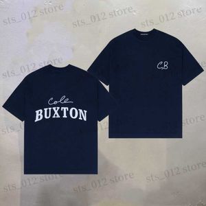 T-shirts masculins Designer T-shirt Cole Buxton Tshirts Letter Slogan Patch Designer T-shirt brodé haut à manches courtes T-shirt surdimensionné CB T-shirt pour hommes 4409