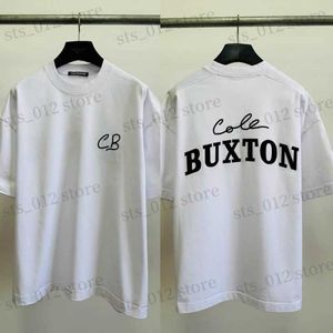 T-shirts masculins Designer T-shirt Cole Buxton Tshirts Letter Slogan Patch Designer T-shirt brodé haut à manches courtes T-shirt surdimensionné CB T-shirt pour hommes 8872