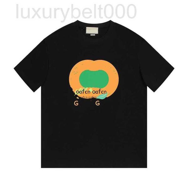 T-shirts pour hommes Designer T-shirt Player Manches courtes Ge World Noir et Blanc Orange G-Shirt Taille S-XL 011O