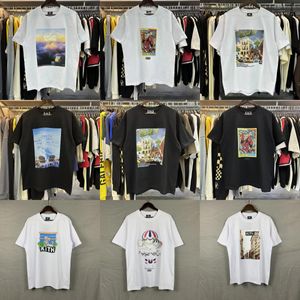 T-shirts masculins Designer T-shirt à manches courtes à manches courtes majeures marmiques Hip Hop chanteuse masculine Wrld Tokyo Shibuya Retro Street Fashion T-shirt Taille