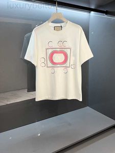 Camisetas para hombre Camiseta de diseñador Letra con cuello redondo para mujer Talla de manga corta impresa XS-L 8IV3