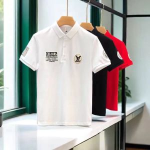T-shirts pour hommes T-shirts T-shirts en vrac Fi Brand Tops Men's Men's Casual Shirts Luxury Clothing Street Polo Sleeves Vêtements Summer 008 O9LJ #
