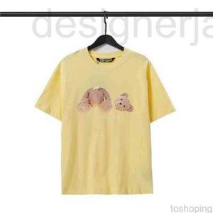 T-shirts pour hommes T-shirts de créateur T-shirt à imprimé ours en peluche décapité à la mode Lettre à manches courtes pour femmes en vrac 4s BKUG