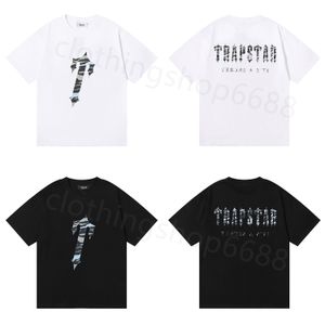 Heren Trapstar T-shirtontwerper shirts voor mannen Grafische T-shirt T-shirtontwerper Summer Street Sports Deskleren T-shirts T-shirts