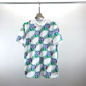 T-shirts pour hommes T-shirts de créateurs Rainbow Mushroom Lettre Imprimer Manches courtes Tops Coton Lâche Hommes Femmes Chemise W10