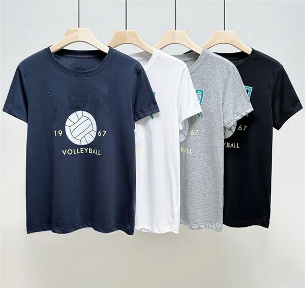 T-shirts pour hommes Designer Lettre de volleyball imprimé t-shirt t-shirt