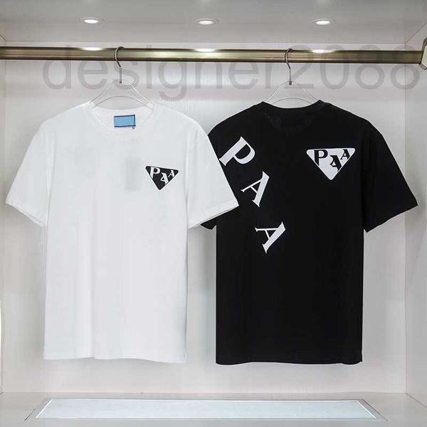 T-shirts pour hommes Designer WomenShort sleeve Milan brand T Shirts Short Summer Fashion Casual with Brand Letter High s Highs quality in 84YD