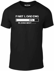 T-shirts van T-shirts over Fart Loading T-shirt - volwassen grappige grap kerstmis present humor vies