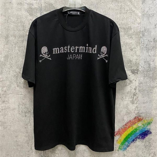 T-shirts pour hommes Diamond Mastermind World Shirt 1: 1 T-shirts noirs surdimensionnés de haute qualité