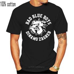 T-shirts T-shirts Dinamo Zagreb Bad Blue Boys Tops T-shirt Ultras Kroatië Harajuku Mannen T-shirt