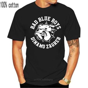 Camisetas de hombre Dinamo Zagreb Bad Blue Boys Tops camiseta Ultras Croacia Harajuku hombres camiseta