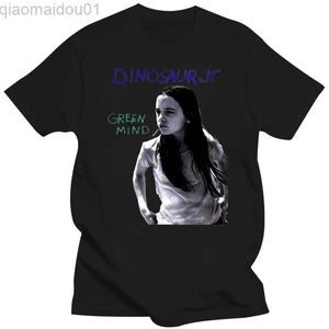 Heren T-shirts Dinosaurus Jr Groen T-shirt Geest Hard Rock Retro Vintage Voel De Pijn Wit L230713