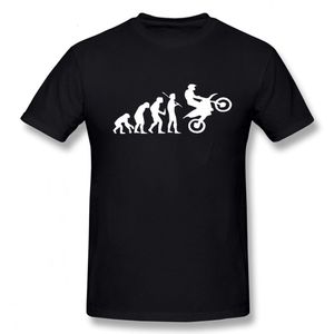 T-shirts pour hommes Dirtbike Evolution Motocross Hommes T-shirt d'été Mode décontractée T-shirt pour hommes Coton T-shirts à manches courtes de haute qualité 230506
