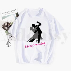 Camisetas de hombre Dirty Dance Fashion Dancing Men Ropa de impresión de manga corta Casual 90s Ropa de dibujos animados Imprimir camiseta Top Camiseta