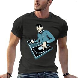 Heren t shirts dj spock star parodie grappige oversized shirt heren kleding katoen streetwear groot formaat tops tee