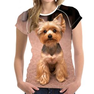 T-shirts voor herenhond 3D-printen t-shirt heren en dames O-hals korte mouwen oversized mode zomerjurk XXS-6XL Polyester Materiaal T230103