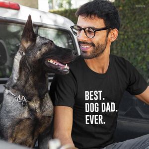 T-shirts pour hommes chien papa jamais sarcastique nouveauté hommes graphique drôle chemise mignon père humour T-Shirt amoureux des animaux cadeau