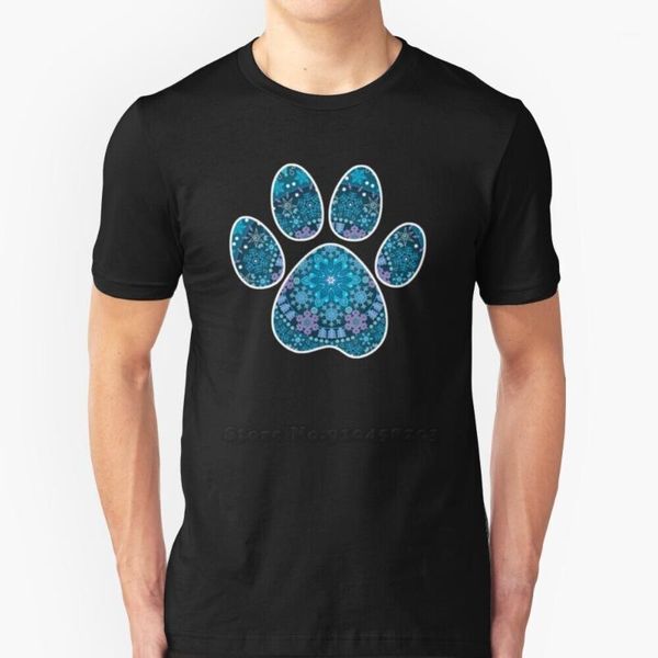 Camisetas para hombre con estampado de perro, camiseta bohemia con copos de nieve para hombre, camisetas suaves y cómodas, camiseta, ropa, raza, bohemio, copo de nieve, canino