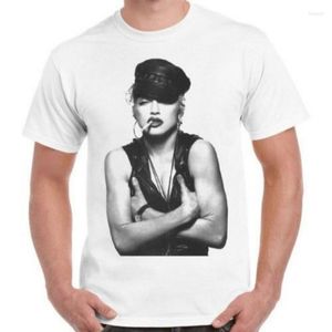 T-shirts pour hommes Donna Smoking Cool Idol Vinte Retro Shirt Fashion Crew K Short Sves Cotton Tops Vêtements Blanc