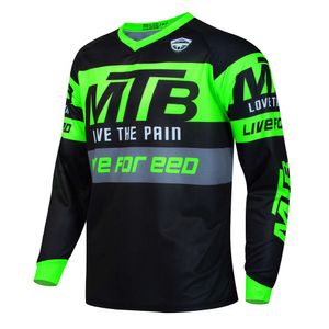 T-shirts masculins en downhill Mothill Motorcycle rapide T-shirt de vélo de montagne sèche