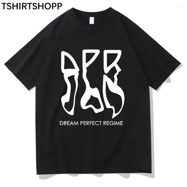 T-shirts masculins dpr ian rêve parfait en coton tee-shirt classique vêtements rap drôle hiphop hommes / femmes tshirt unisexe tops esthétique