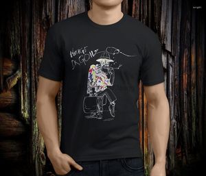 Camisetas para hombre Dr. Gonzo Miedo y asco Camiseta negra para hombre Talla S-3XL