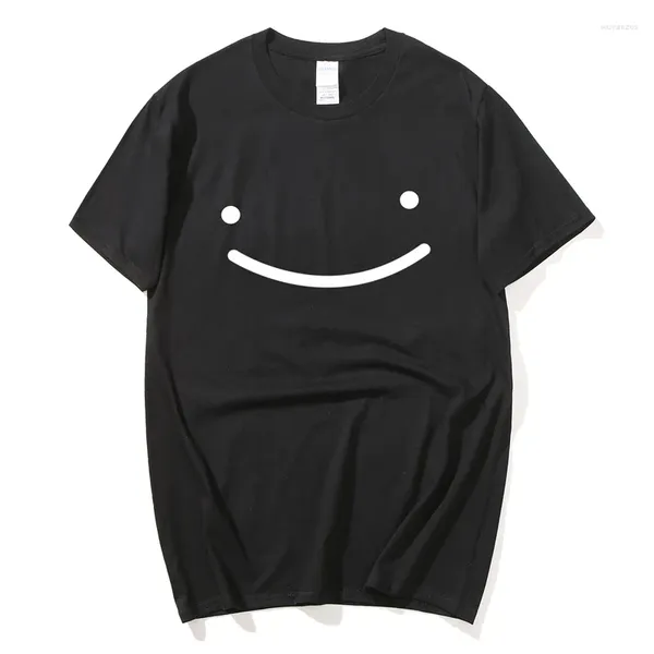 Camisetas para hombre Dream Smp Smile, camiseta de verano para hombre, camiseta Harajuku, ropa de calle Unisex de Hip Hop, camisetas Kawaii, ropa de Anime