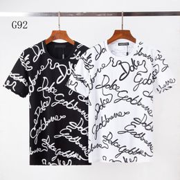 T-shirts hommes DSQ PHANTOM Turtle Hommes 2024 Designer T-shirt Italien Milan Mode Imprimer T-shirt Été Noir Blanc T-shirt Hip Hop Streetwear 100% Coton Tops Plus Taille