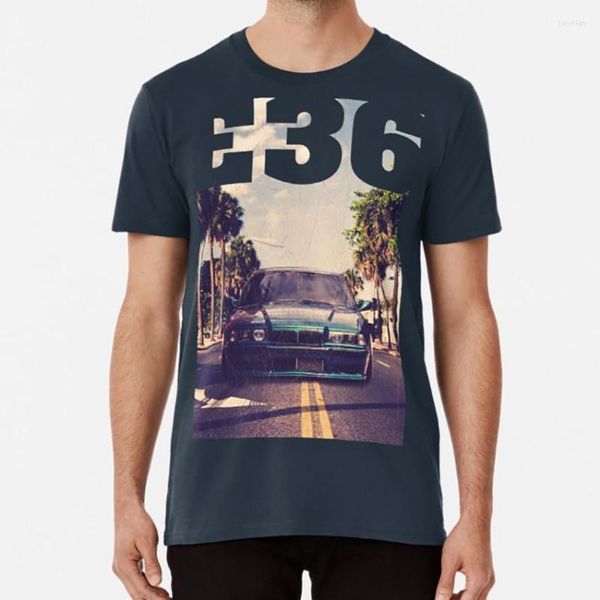 Camisetas para hombre E36 Palm Beach camisa entusiasta regalo amante Tuning motor bávaro funciona M3 Bimmer