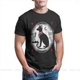 Mannen t shirts Egyptische mythologie oude Egypte goden atum horus osiris ofertas bastet pure katoen casual tops t-shirt