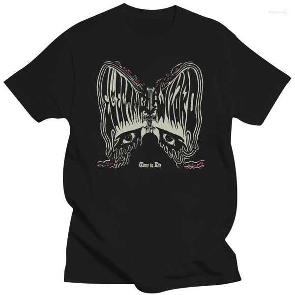 T-shirts pour hommes Electric Wizard 'Time To Die' Shirt - Summer Fashion Tee Confortable Casual Short Sleeve 2023 Tees