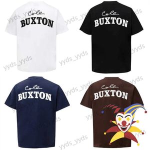 Heren T-shirts Geborduurd Cole Buxton T-shirt Voor Mannen Vrouwen Beste Kwaliteit Cb T-shirt Tee Top T240112