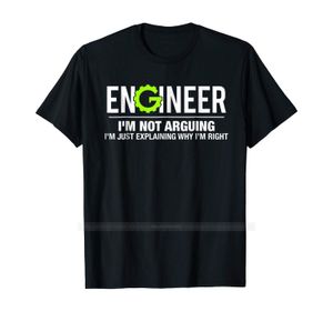 Camisetas para hombre Ingeniero No estoy discutiendo sobre interesantes camisetas de ingeniería Camisetas de algodón Camisetas de moda de verano para hombre Tallas europeas 230410
