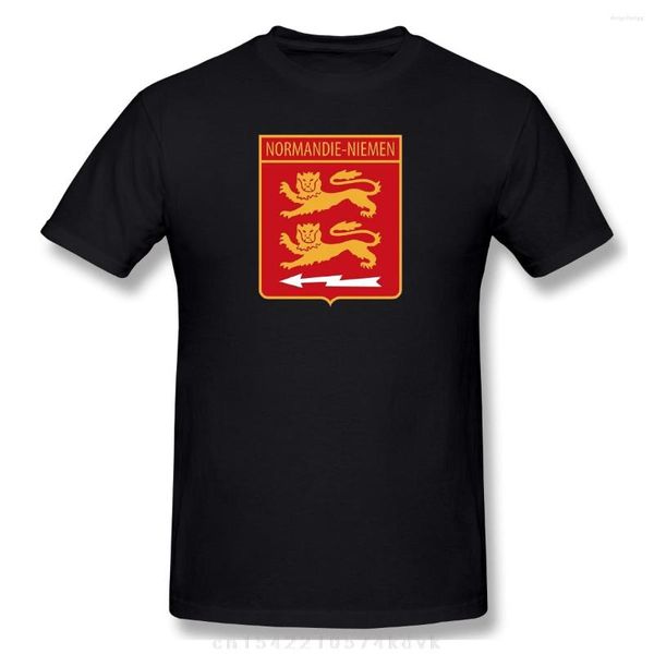 T-shirts pour hommes Escadron De Chasse 2 30 Normandie-Niemen - Blague drôle française T-shirt basique à manches courtes R272 Tops Tees Taille européenne