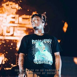 T-shirts pour hommes esome Rapper Juice Wrld Lucid Dreams Graphic Print Tshirt Homme Vintage Pur Coton Streetwear Tee Hommes Mode Hip Hop Tshirts J230217