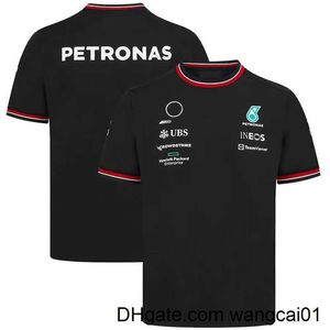 T-shirts pour hommes Sacs de soirée pour Mercedes Ben Racing Team Keto F1 2023 Saison Petronas Motorsport Homme Respirant Casual T-shirt à manches courtes Été 4113