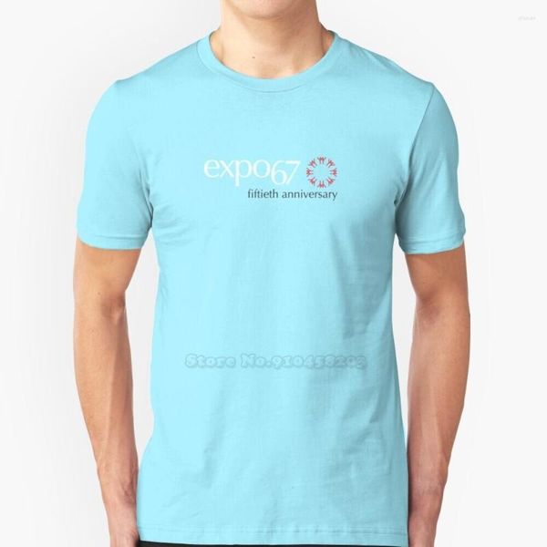 T-shirts pour hommes Expo '67 - T-shirt tendance du cinquantième anniversaire Hommes Été Hauts en coton de haute qualité 67 1967 World