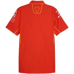 T-shirts masculins F1 2024 Team Mens Shirt Formula 1 Red Racing Uniform Jersey Driver Race Lapon Polo Collits Collit Casual Car Brand Brand Custom 2P79