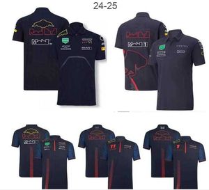 T-shirts pour hommes F1 Racing Polo Shirt Summer Team Crew Neck Jersey même style sur mesure